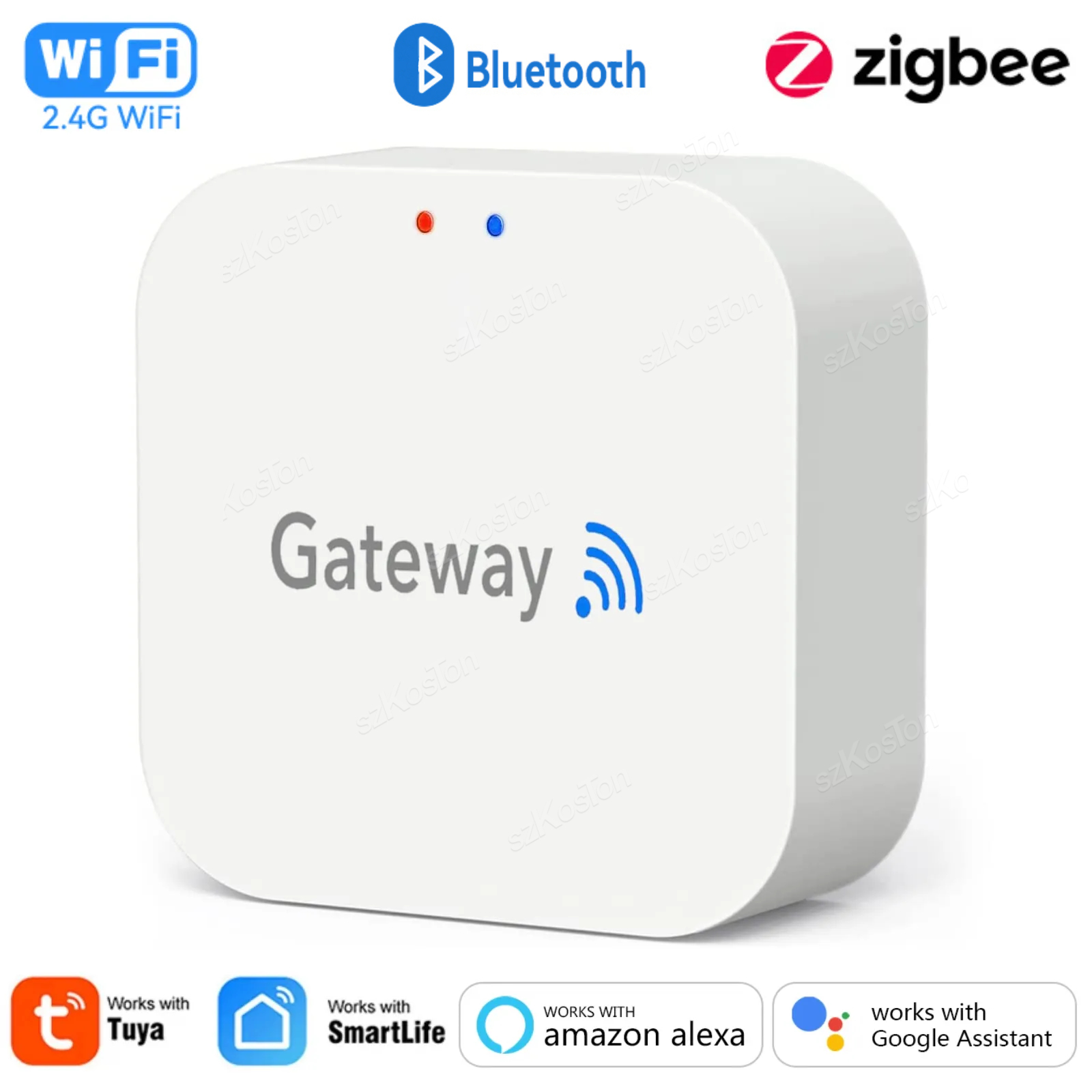 Smart Home Wifi Hub - Tuya Smart Life Multi-mode Gateway Smart