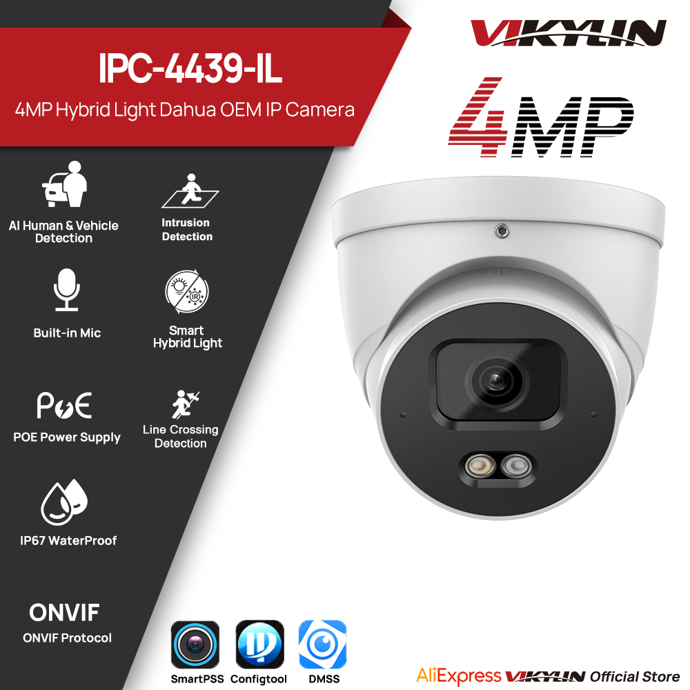 Smart Home Certification - VIKYLIN 4MP IP Security Camera Smart