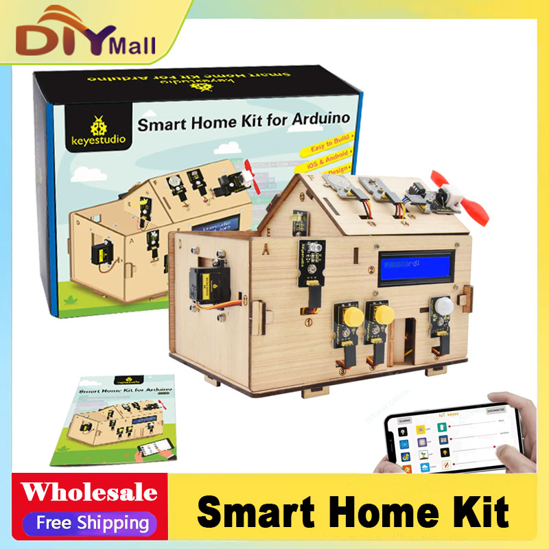 Smart Home Kit - Keyestudio Smart IoT Home Kit with