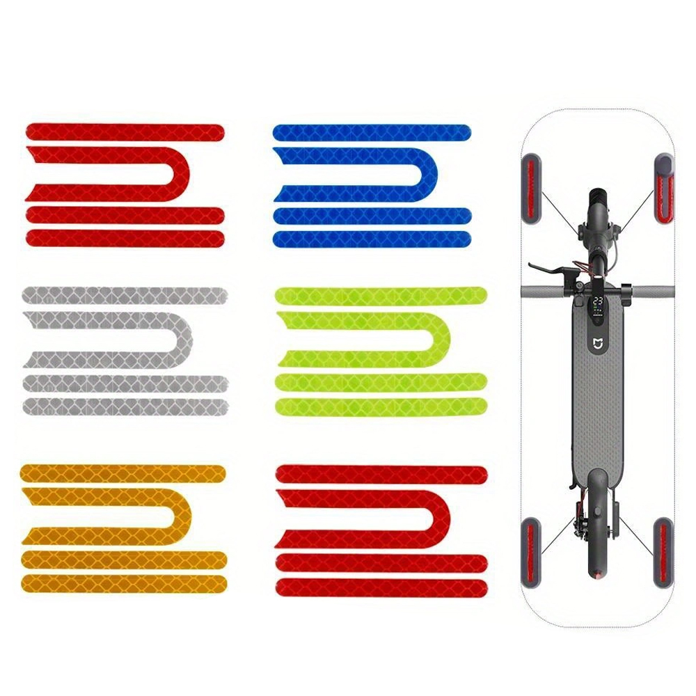 Smart Home Hub 2 - E-Scooter Various Reflective Stickers Wheel Cover