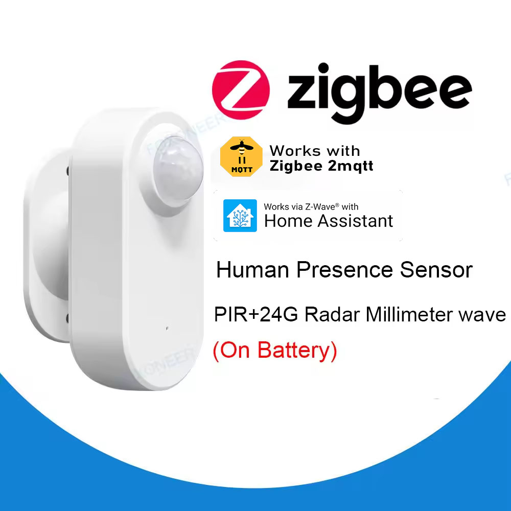 Pir Motion Sensor - Smart Zigbee Human Presence Detector,Luminance/Distance Detection,