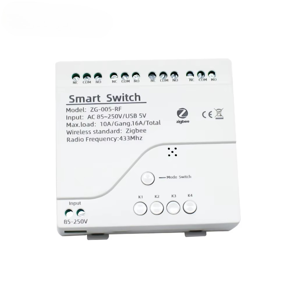 Smart Home Tuya - Tuya 4CH Zigbee Switch Relay Module