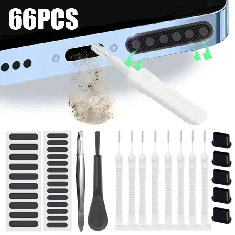 Smart Home Xiaomi - 66pcs Phone Charging Port Cleaner Kit