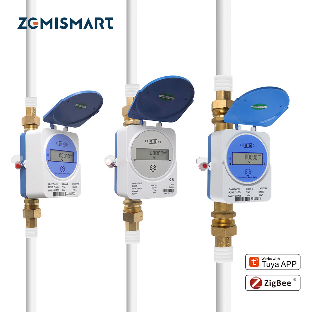 Smart Home Solution - Zemismart Zigbee Smart Ultrasonic Water Meter