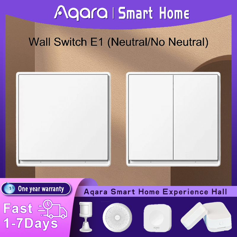 Smart Home Xiaomi - Original Aqara Wall Switch E1 Version