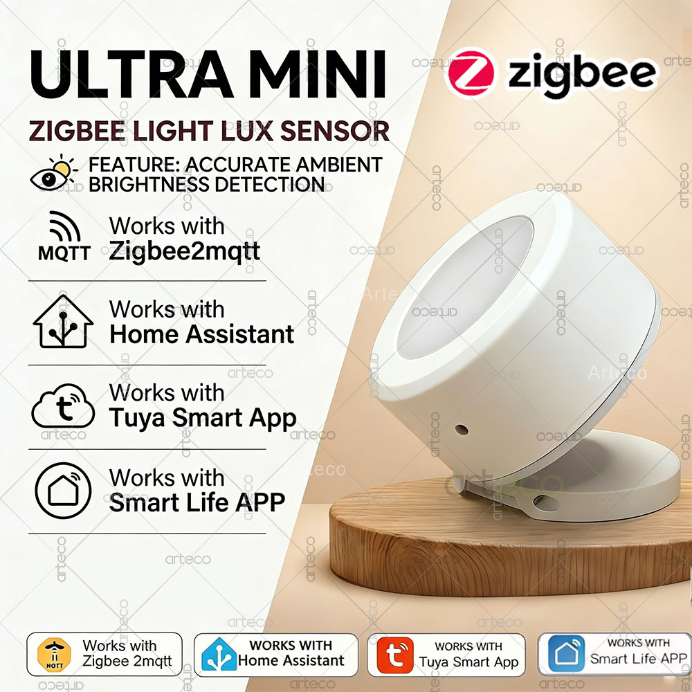 Ultra Mini Zigbee Light Sensor - Smart Home Simple ulasan dan harga