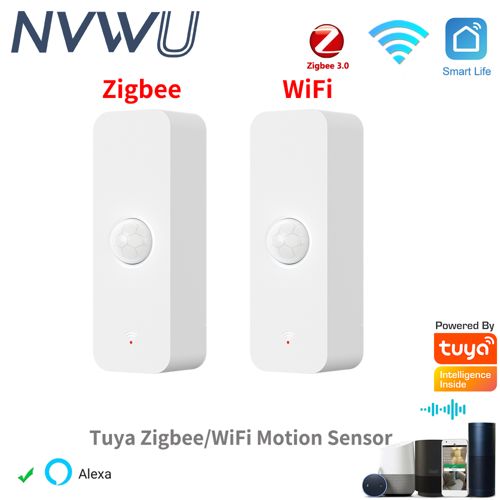 Tuya WiFi Zigbee PIR Motion Se - Pir Motion Sensor ulasan dan harga