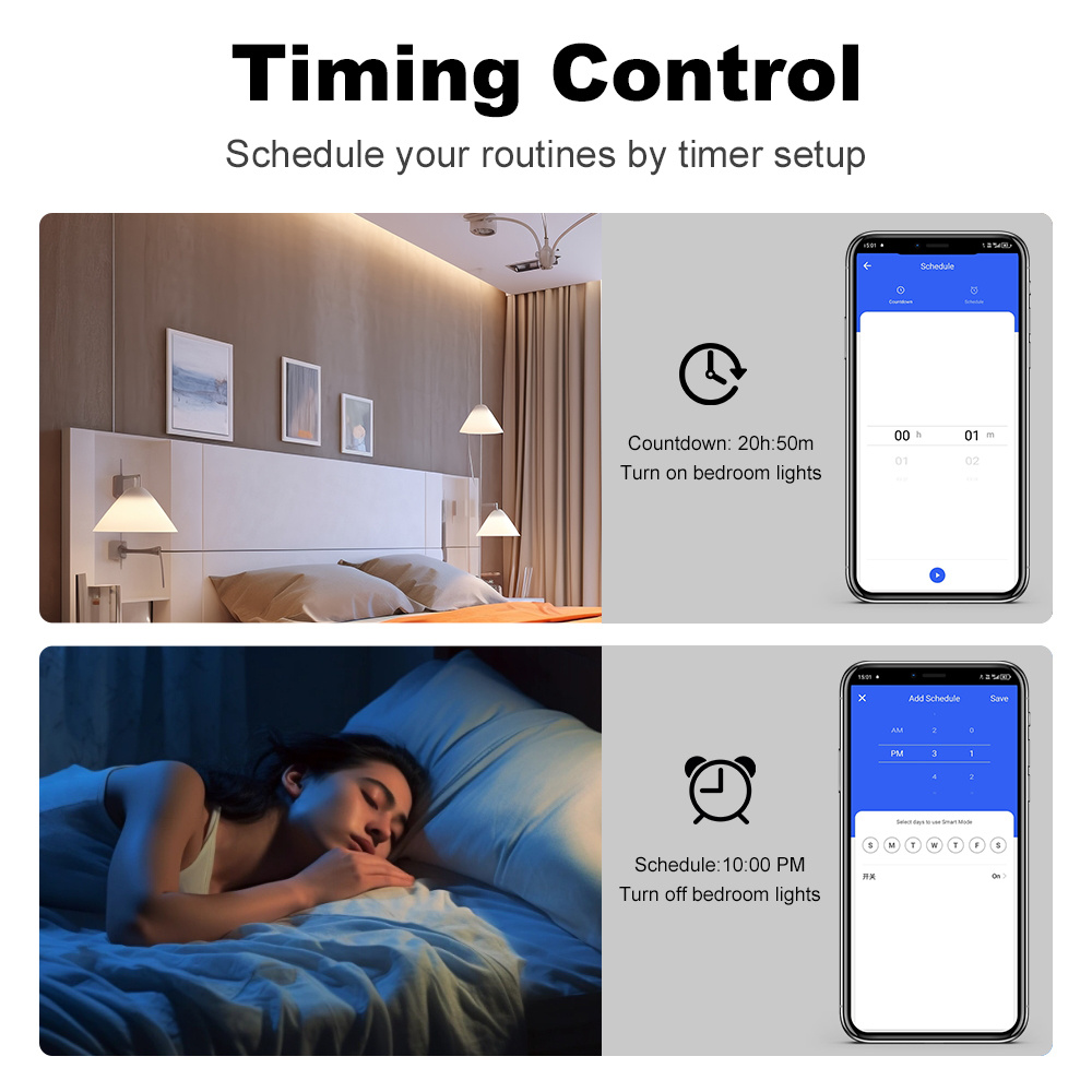 Manhot Smart zigbee Switch No  - Smart Home Tuya ulasan dan harga