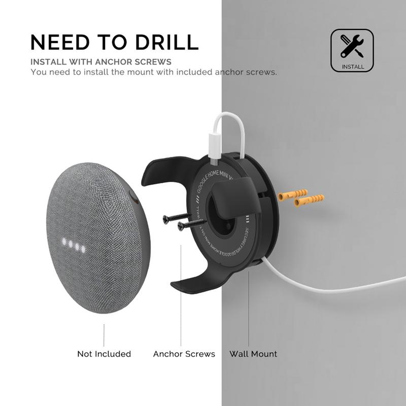 Outlet Wall Mount Holder for G - Amazon Speaker Echo Pop ulasan dan harga