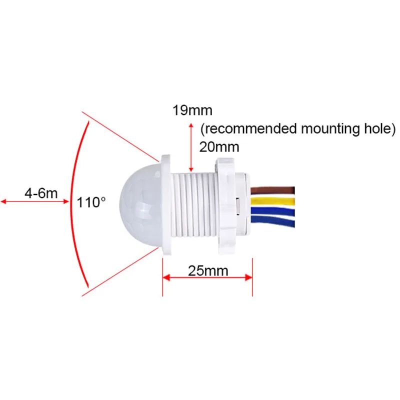 AC 110V 220V Mini Motion Senso - Smart Home Simple ulasan dan harga