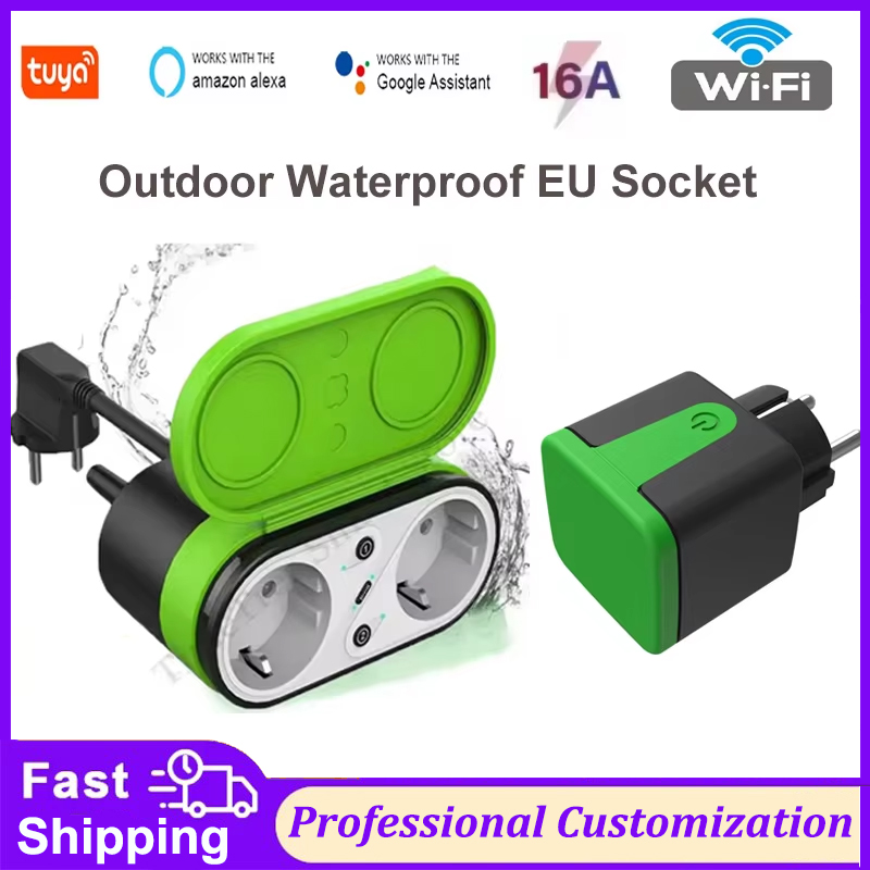Tuya EU 16A Wifi Smart Outdoor - Smart Home Life ulasan dan harga