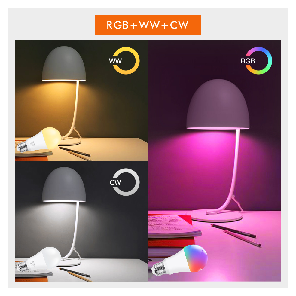 Tuya Wifi/Bluetooth Smart Bulb - Smart Home Yellow ulasan dan harga