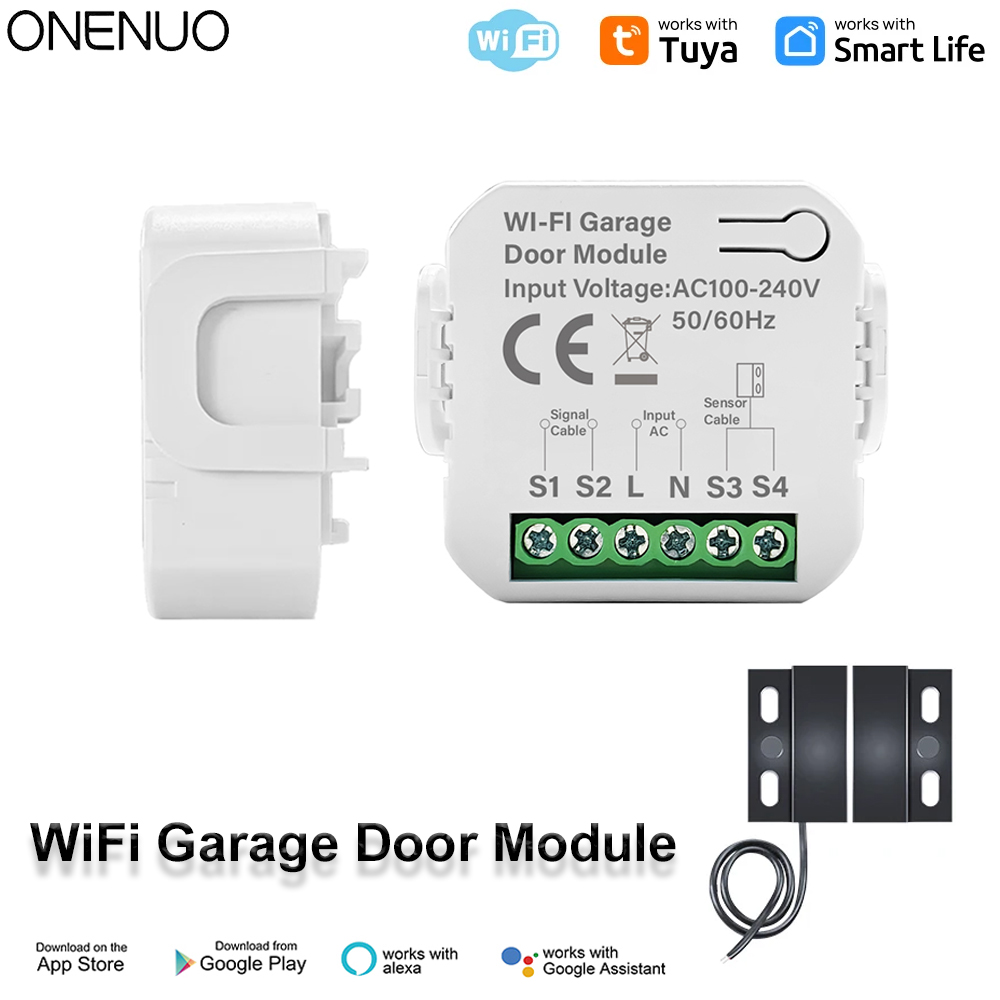Smart Tuya WiFi Garage Door Sw - Smart Garage Door Opener ulasan dan harga