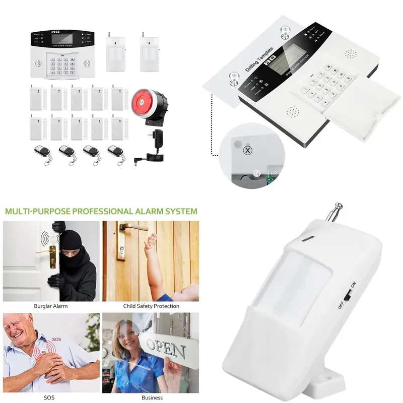 House Burglar Alarm Kit Auto D - Smart Home Kit ulasan dan harga