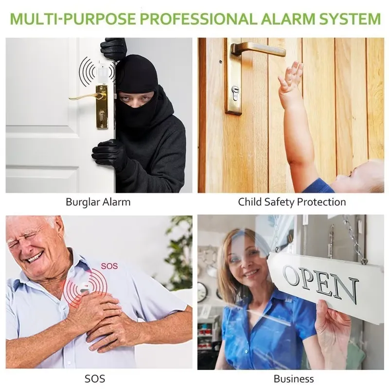 House Burglar Alarm Kit Auto D - Smart Home Kit ulasan dan harga