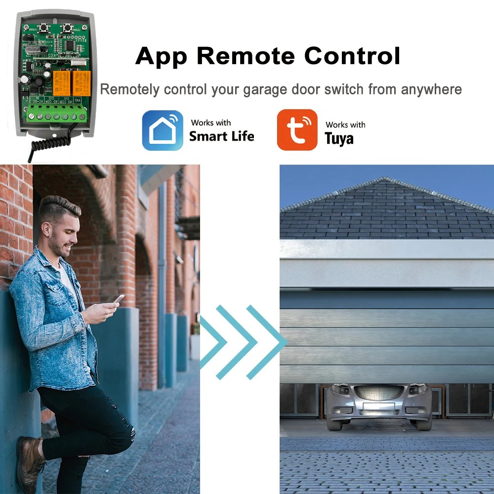 SCS SENTINEL Controller Tuya W - Smart Garage Door Opener ulasan dan harga
