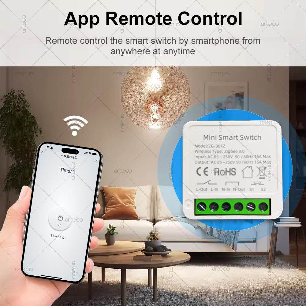 ZigBee 3.0 Smart Mini DIY Swit - Smart Home Hub 2 ulasan dan harga