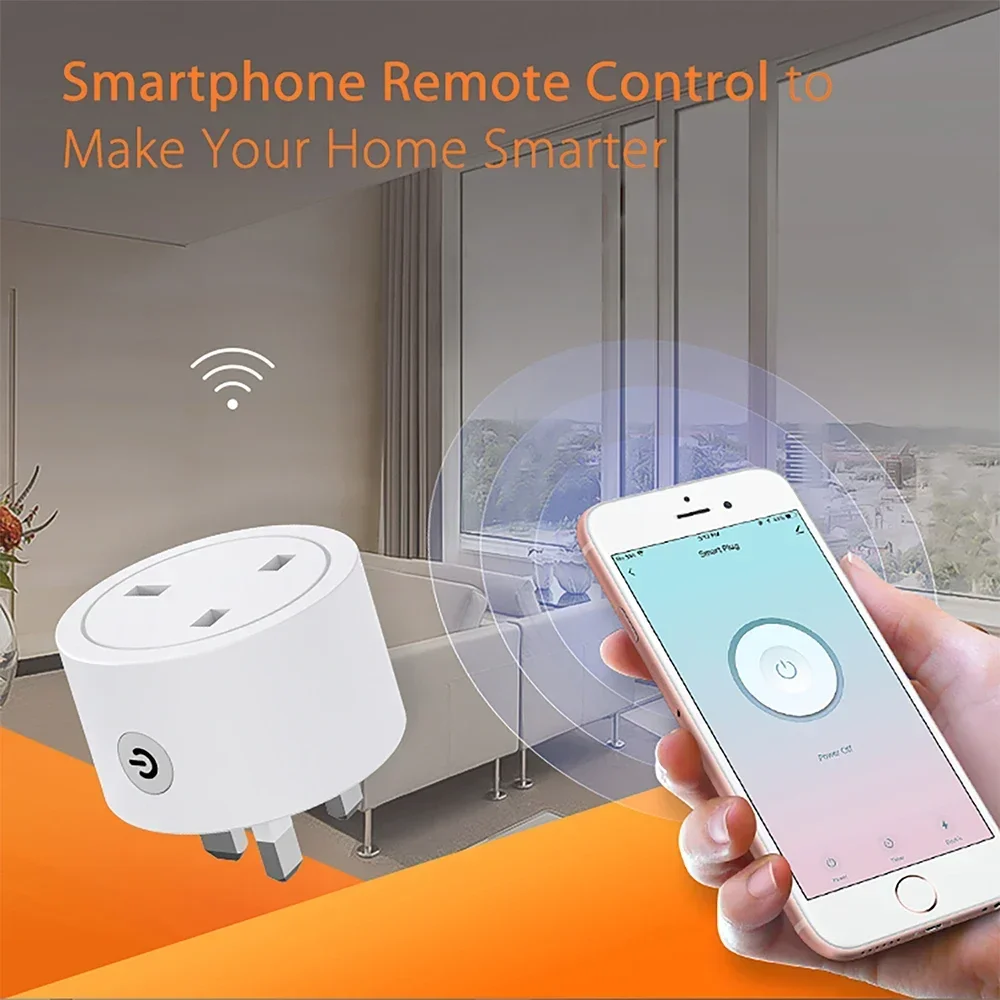 Zigbee Smart Plug 16A UK Socke - Smart Home Zigbee ulasan dan harga
