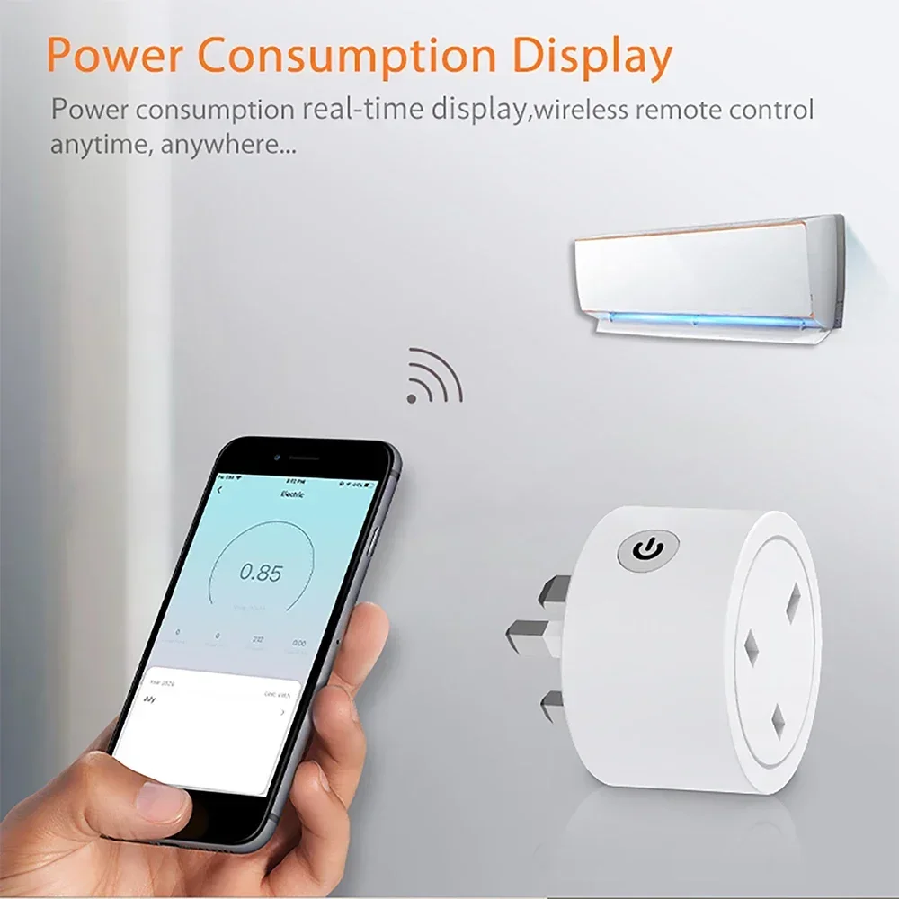 Zigbee Smart Plug 16A UK Socke - Smart Home Zigbee ulasan dan harga
