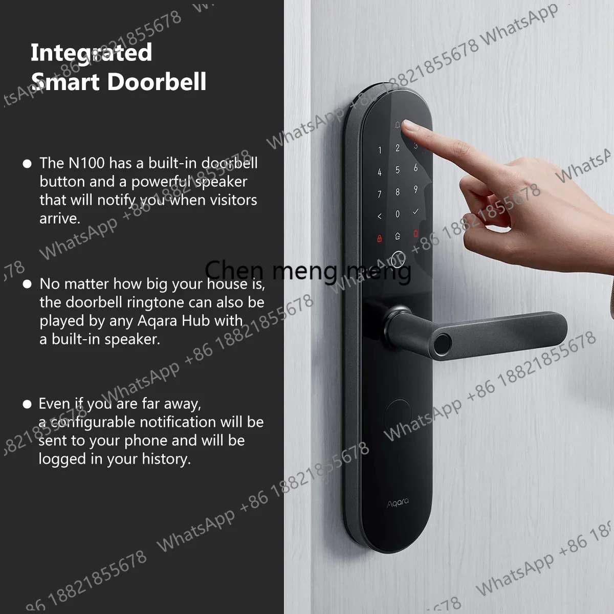 Aqara Smart Lock N100 Fingerpr - Smart Home Xiaomi ulasan dan harga