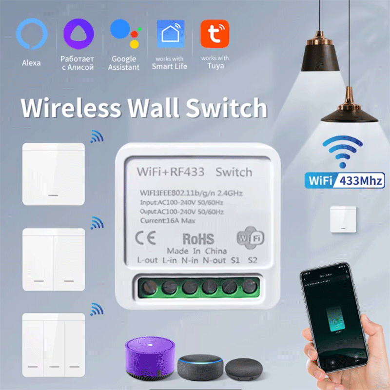 Tuya WiFi Smart Light Switch S - Smart Home Solution ulasan dan harga