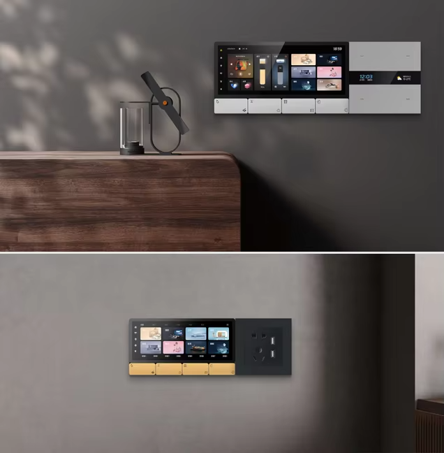 F5 Tuya UK Touch Screen Music  - Smart Home Tuya ulasan dan harga