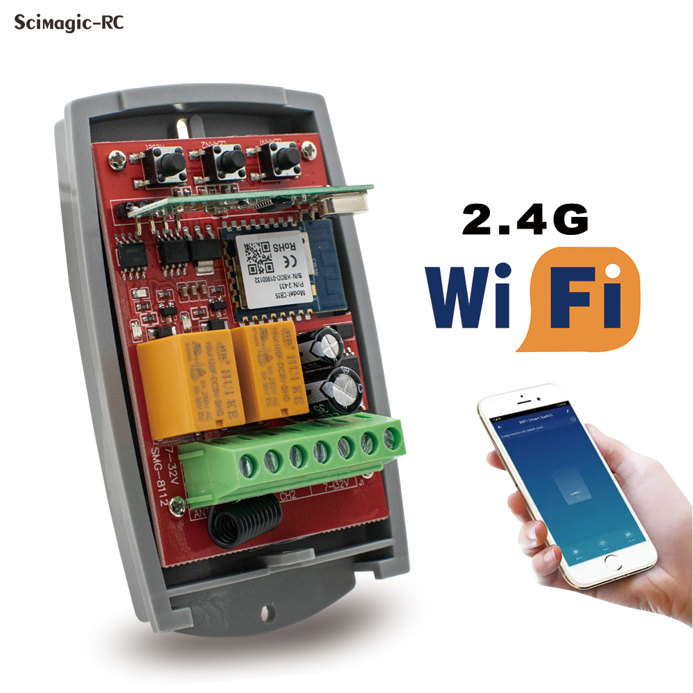 SMG8112 Tuya WIFI Smart Door O - Smart Garage Door Opener ulasan dan harga