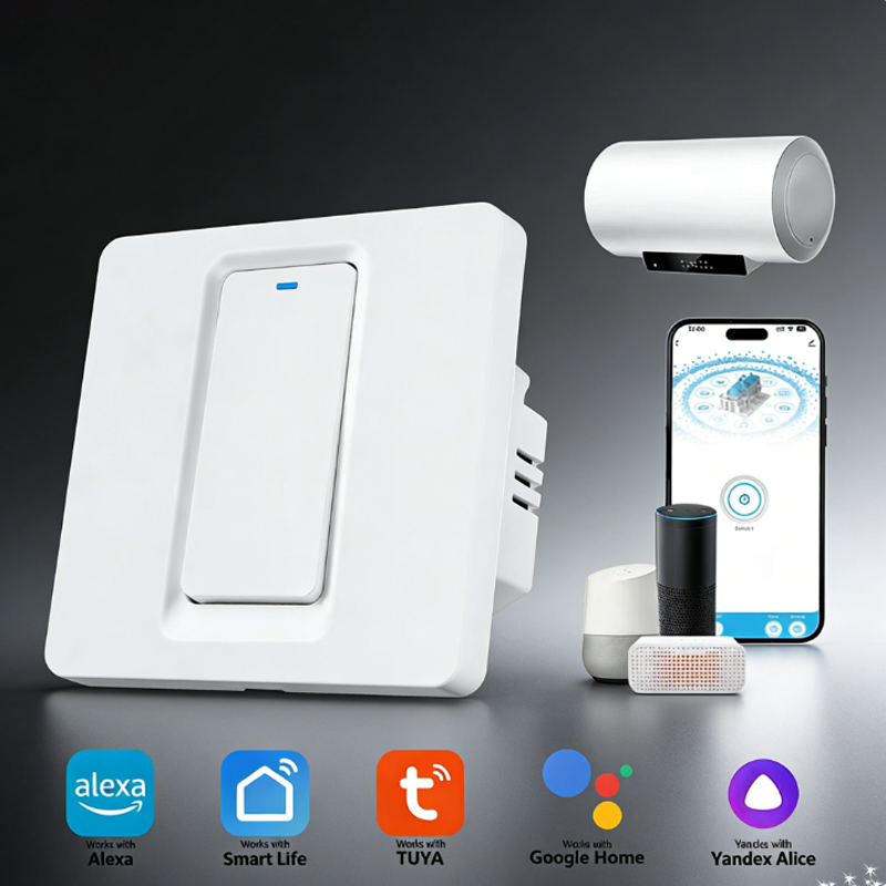 Smart Water Heater Switch/WiFi - Smart Home Solution ulasan dan harga
