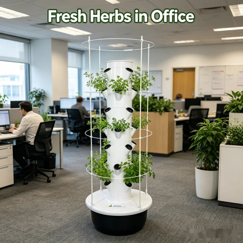 Smart Vertical Hydroponic Towe - Smart Home Kit ulasan dan harga