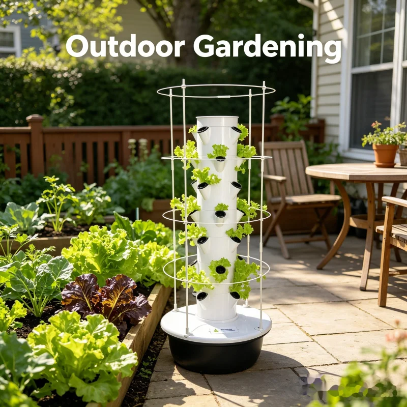 Smart Vertical Hydroponic Towe - Smart Home Kit ulasan dan harga