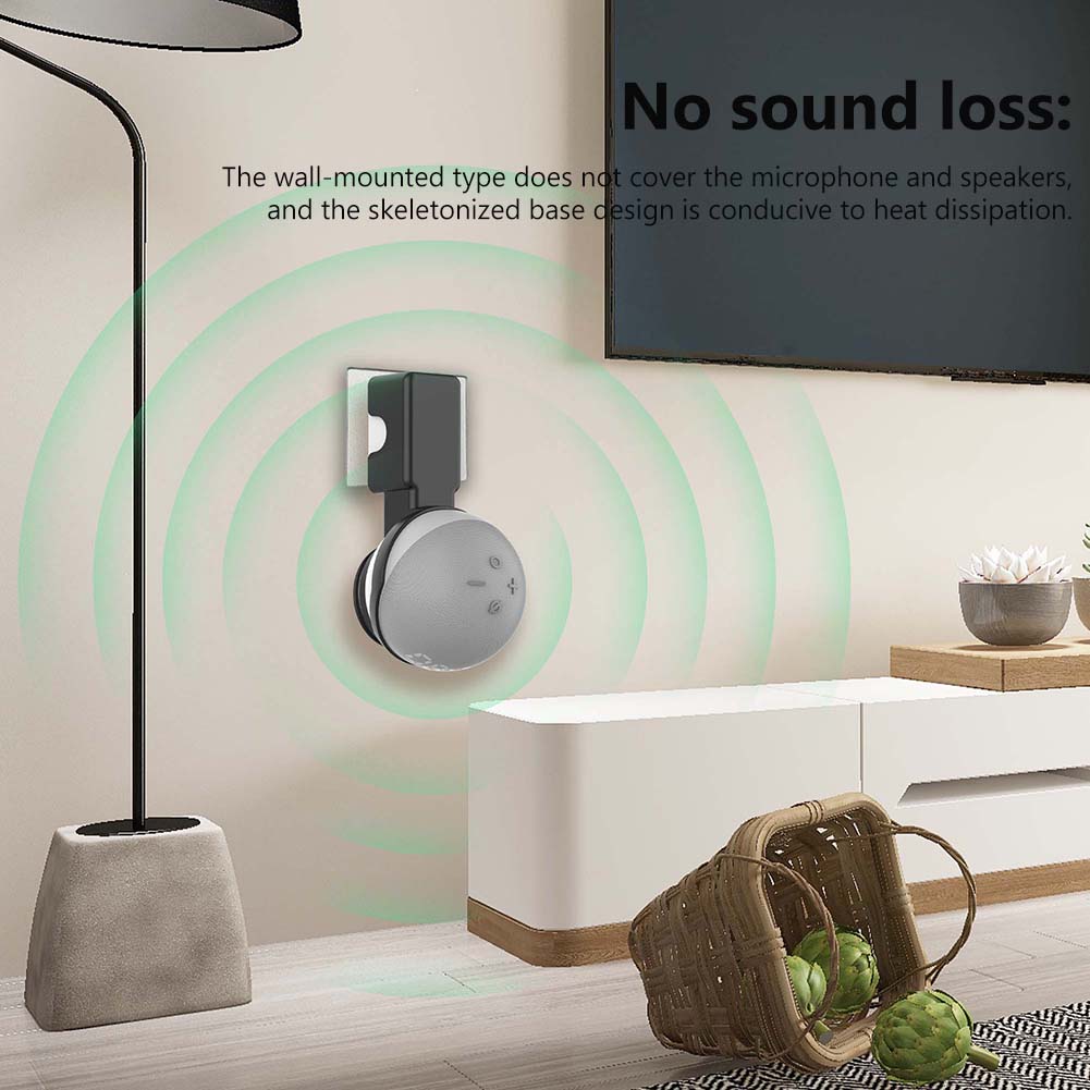 Wall Outlets Holder for Amazon - Amazon Speaker Echo Pop ulasan dan harga