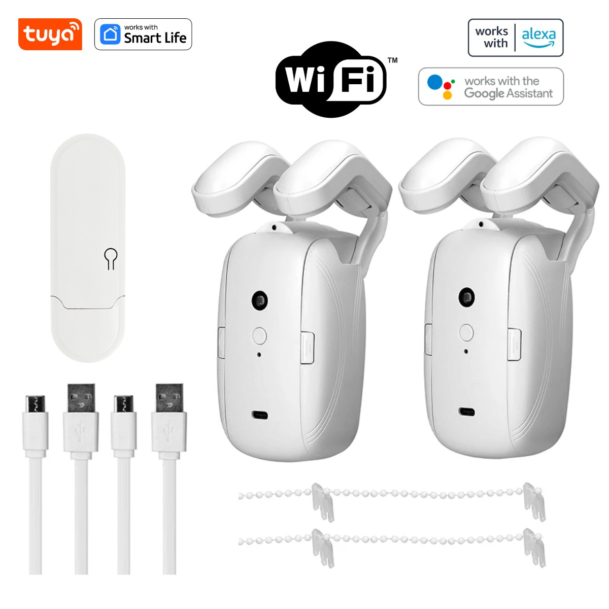 1/2PCS Tuya Smart WiFi Curtain - Smart Home Wifi Hub ulasan dan harga