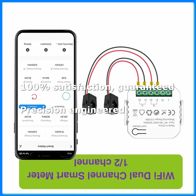 Tuya Wifi Smart Power Meter wi - Smart Home Tuya ulasan dan harga