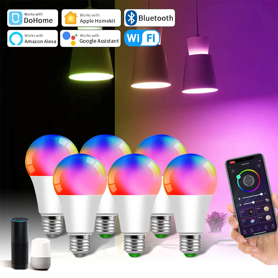 Dohome Wifi Bluetooth Smart Bu - Smart Home Yellow ulasan dan harga