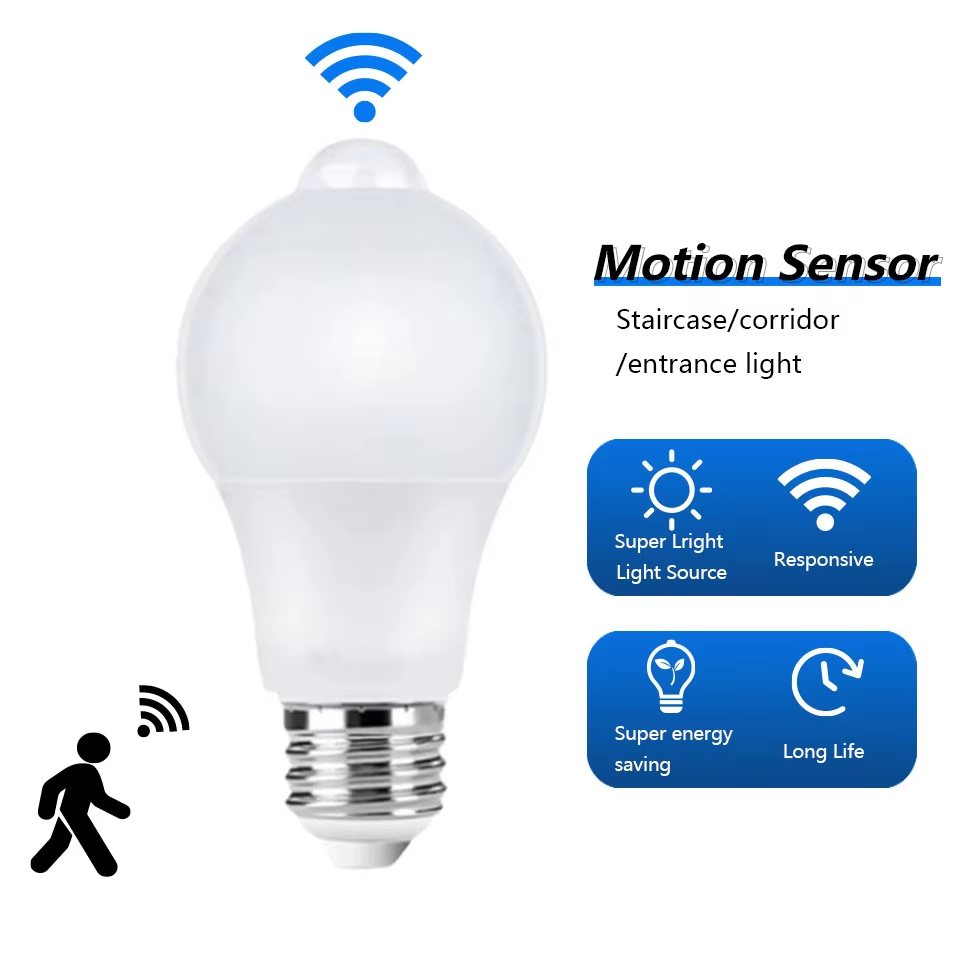 E27 12W Radar Microwave Radar  - Pir Motion Sensor ulasan dan harga