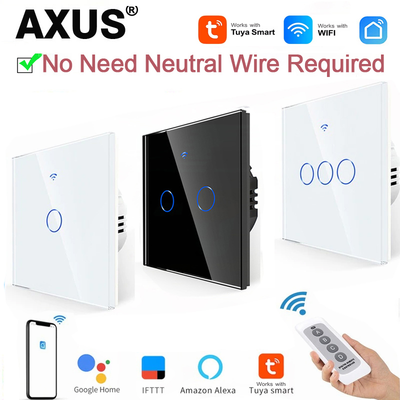 AXUS EU WiFi Smart Light Switc - Smart Home Tuya ulasan dan harga