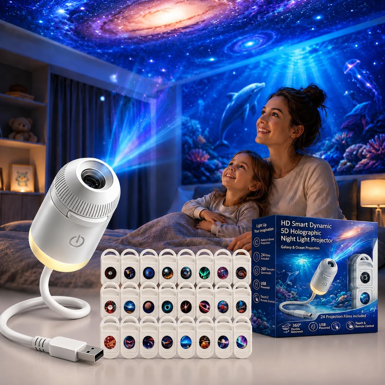 HD Smart Dynamic 5D Holographi - Smart Home Life ulasan dan harga