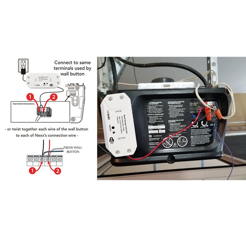 TUYA WIFI 2.4G Smart Garage Do - Smart Garage Door Opener ulasan dan harga