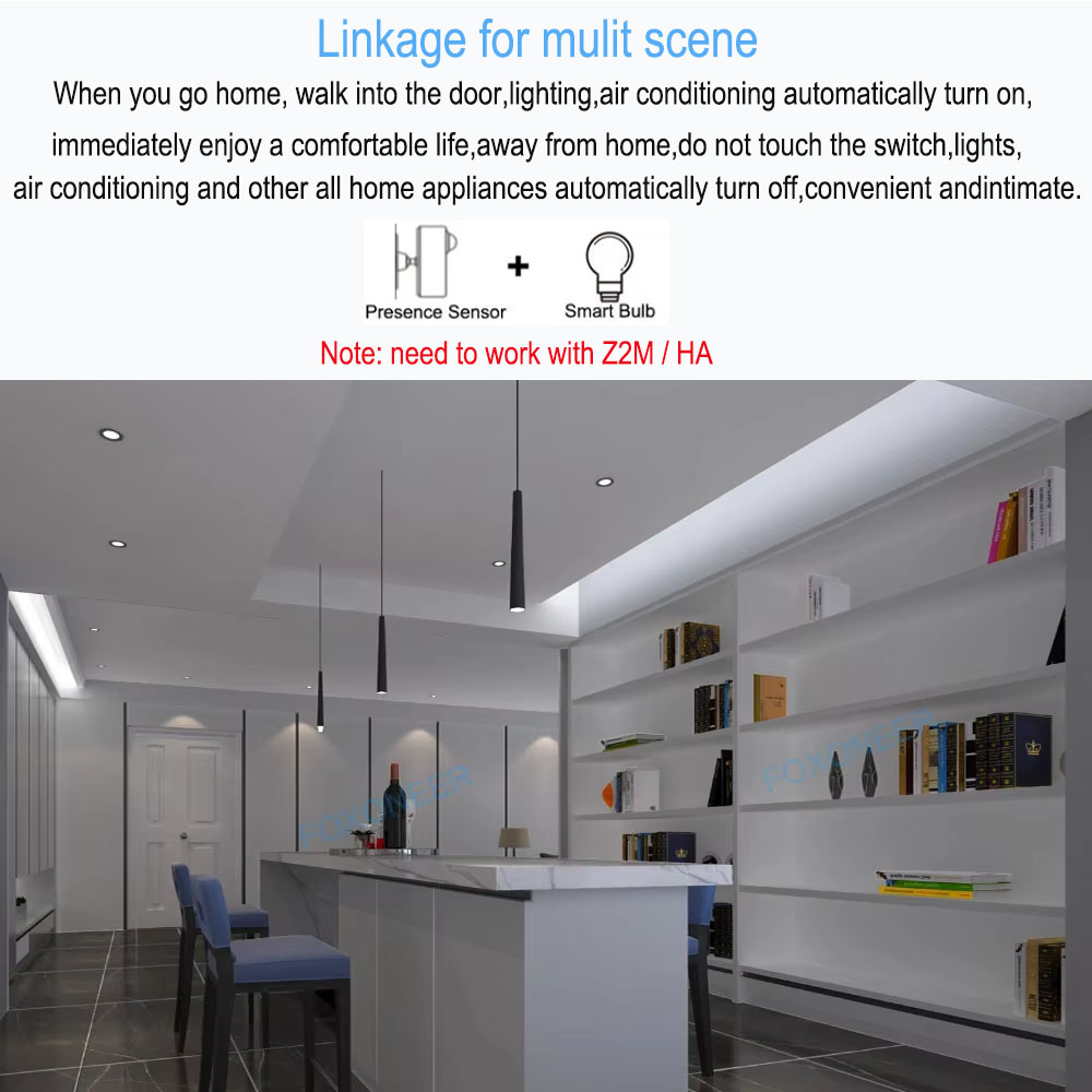 Smart Zigbee Human Presence De - Pir Motion Sensor ulasan dan harga