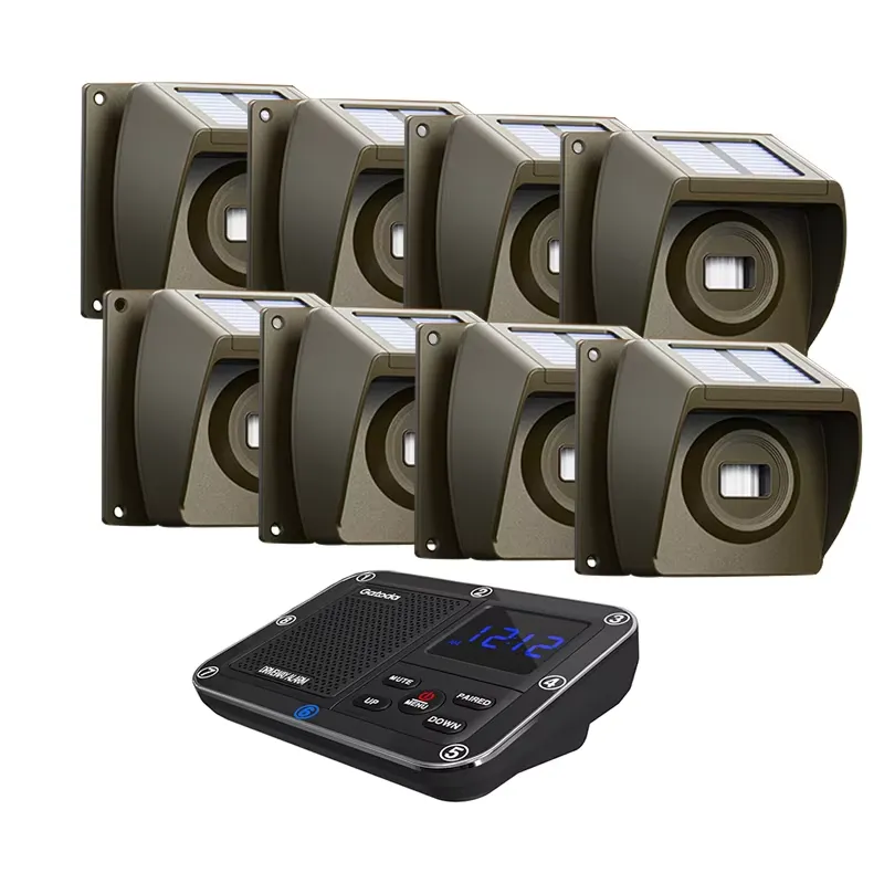 Outdoor Solar - Powered Wirele - Pir Motion Sensor ulasan dan harga