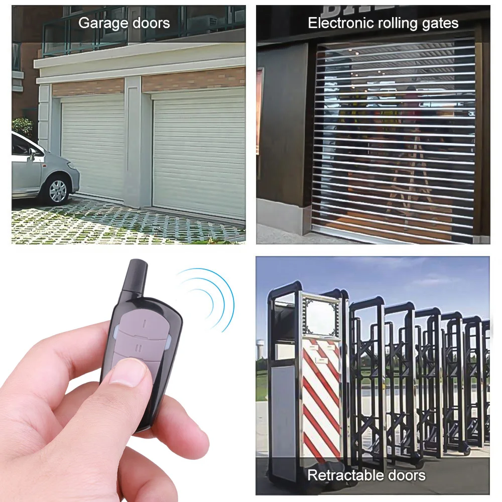 433MHz Wireless Auto Copy Remo - Smart Garage Door Opener ulasan dan harga