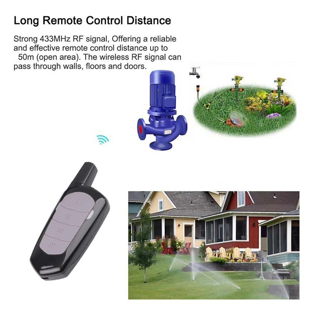 433MHz Wireless Auto Copy Remo - Smart Garage Door Opener ulasan dan harga