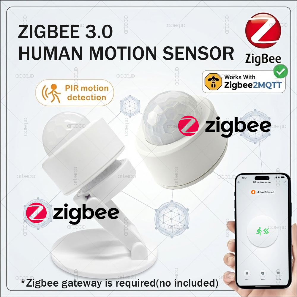 Zigbee 3.0 Mini PIR Motion Sen - Pir Motion Sensor ulasan dan harga