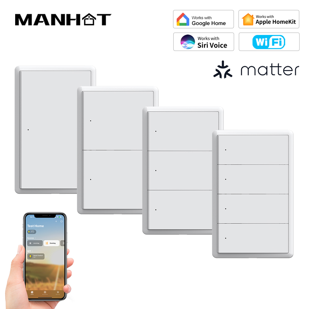 MANHOT Homekit WiFi Smart Swit - Smart Home Kit ulasan dan harga