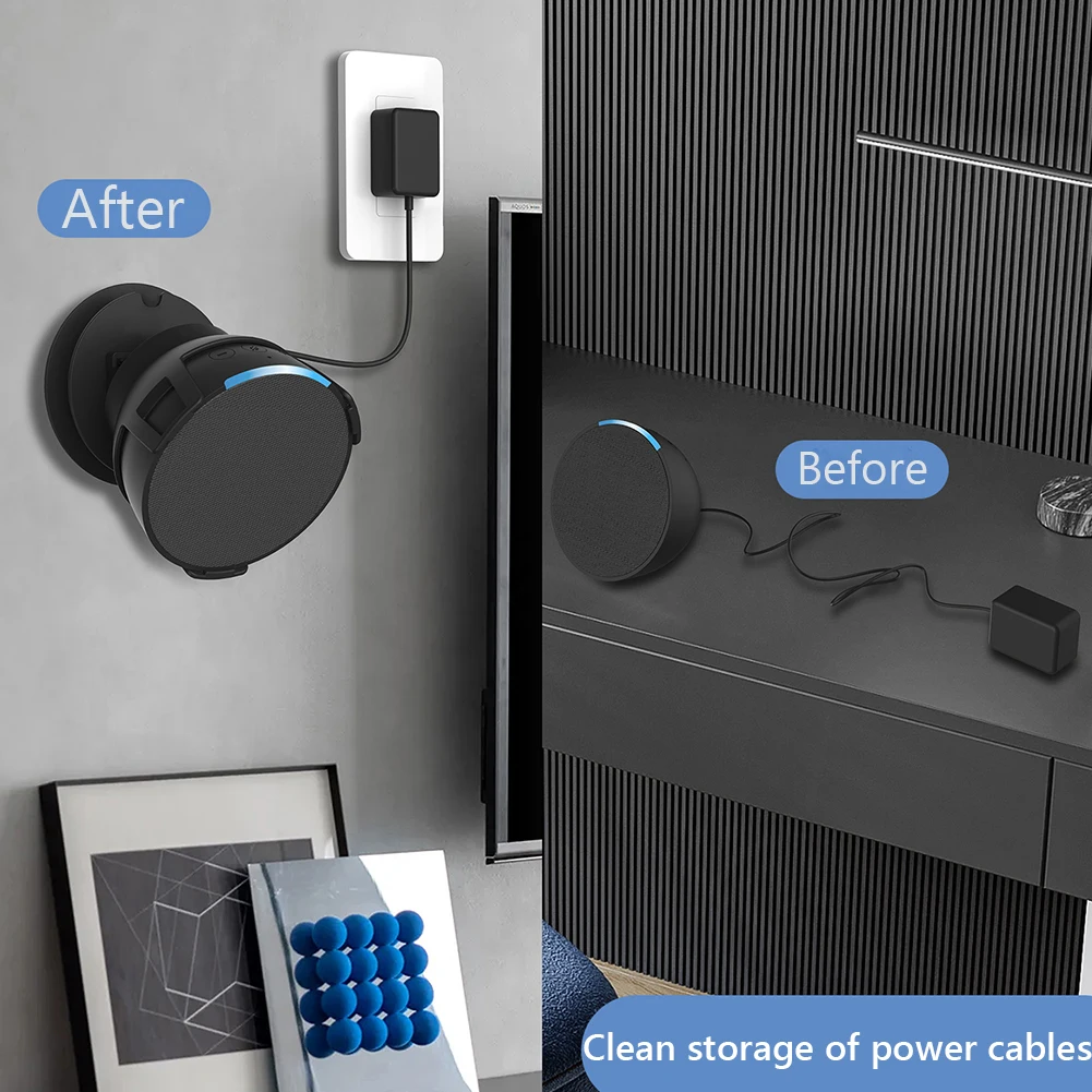 Wall-mounted Speaker Holder Br - Amazon Speaker Echo Pop ulasan dan harga