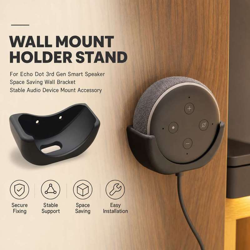 Smart Speaker Wall Mount Brack - Amazon Speaker Echo Pop ulasan dan harga