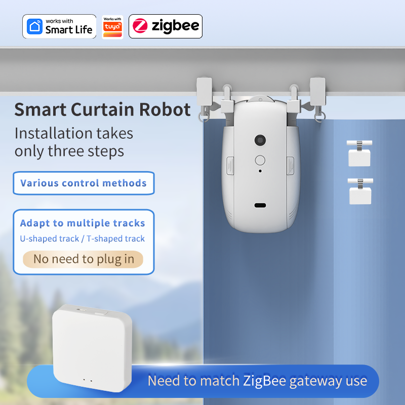Zigbee Smart Curtain Driver Ro - Smart Home Zigbee ulasan dan harga