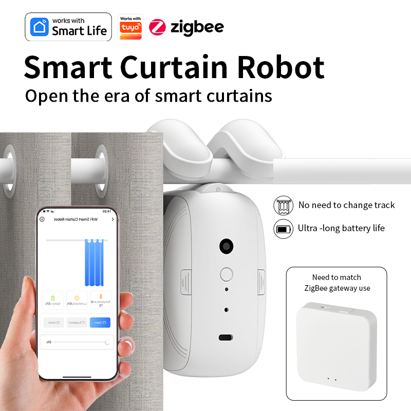 Zigbee Smart Curtain Driver Ro - Smart Home Zigbee ulasan dan harga