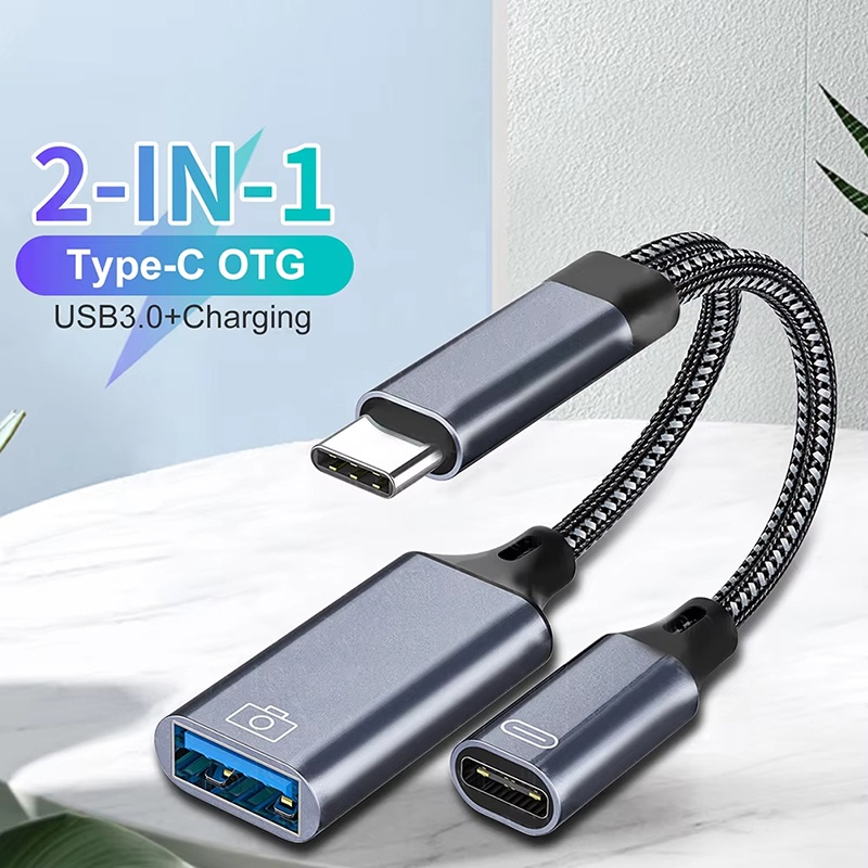 2 In 1 Type C to USB A OTG Cab - Smart Home Xiaomi ulasan dan harga