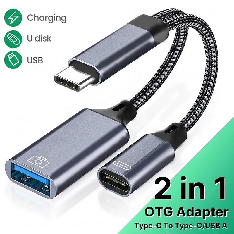 2 In 1 Type C to USB A OTG Cab - Smart Home Xiaomi ulasan dan harga